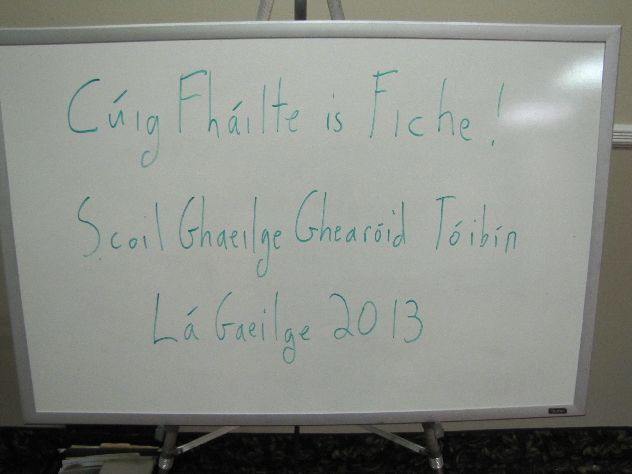 John, Greg (Bord F�ilte) agus Eoin