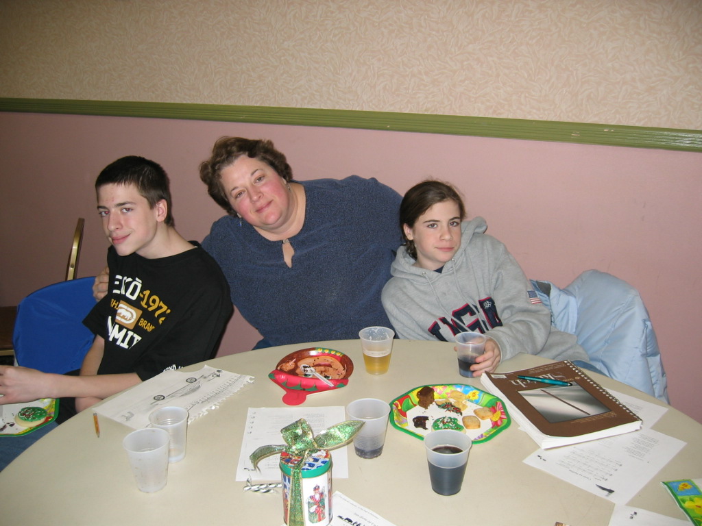 Connor, Irene, Emily