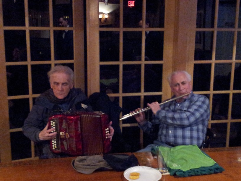 with Pat Clifford, 2014