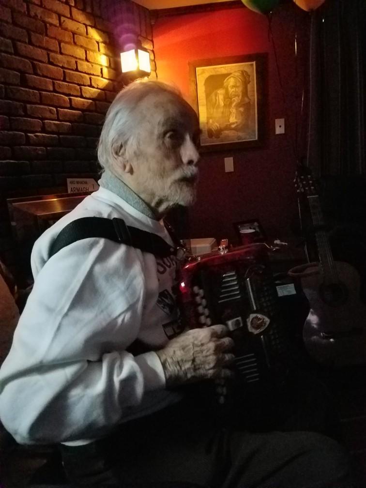 Playing at Brian's, 2019